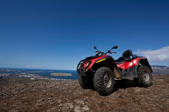 1 Hour ATV Quad Tour : Pick up from Reykjavik (2 persons per ATV) - Basecamp preparation at Lambhagavegur 19
