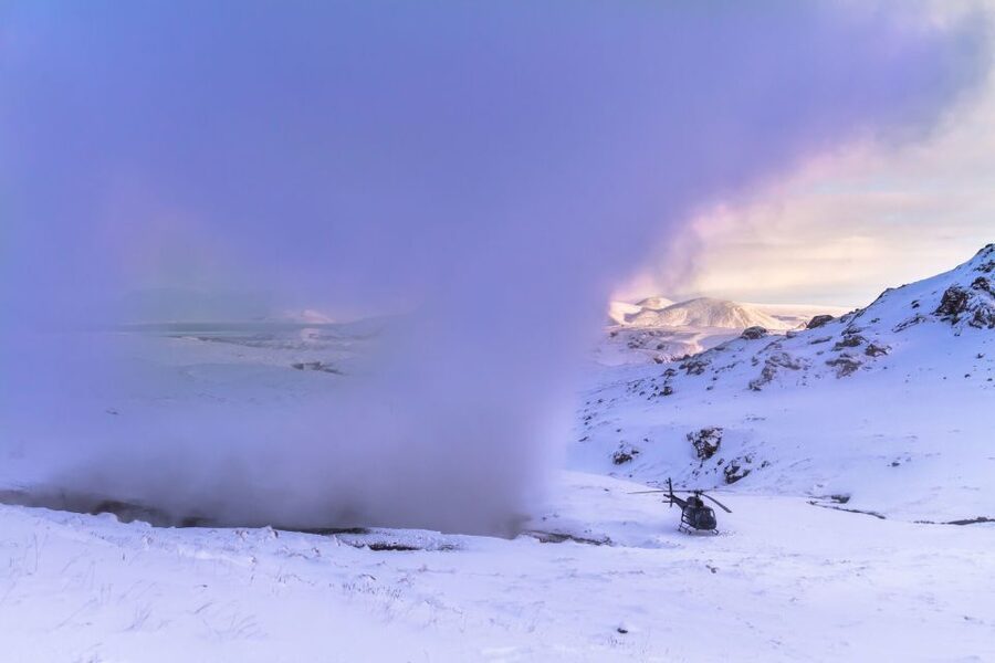 1-Hour Helicopter Tour in Iceland: The Geothermal Tour - Leaving Reykjavik and reaching the volcanic country
