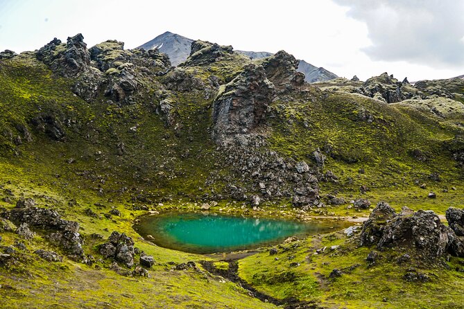 3-Day Icelandic Highlands, Háifoss & Grænihryggur Hiking Tour - Laugahraun, black lava, and time around camp