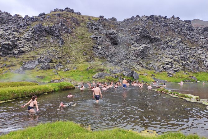 Adventure in Landmannalaugar and Hot Springs - Reykjavík & Hella - Climbing Brennisteinsalda