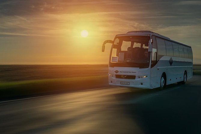 Airport Express Shared Arrival Transfer from Keflavik Airport to Reykjavik Hotels - The Coach Ride Across Reykjanes