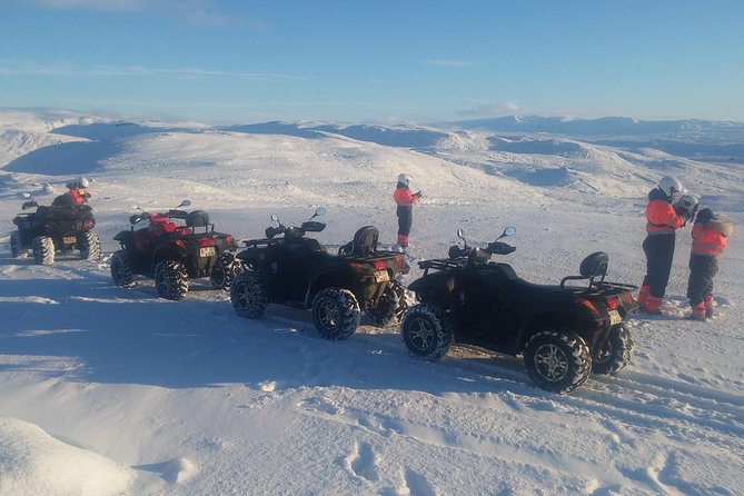 ATV Reykjavik Adventure and View - Getting ready at the Mosfellsbær base