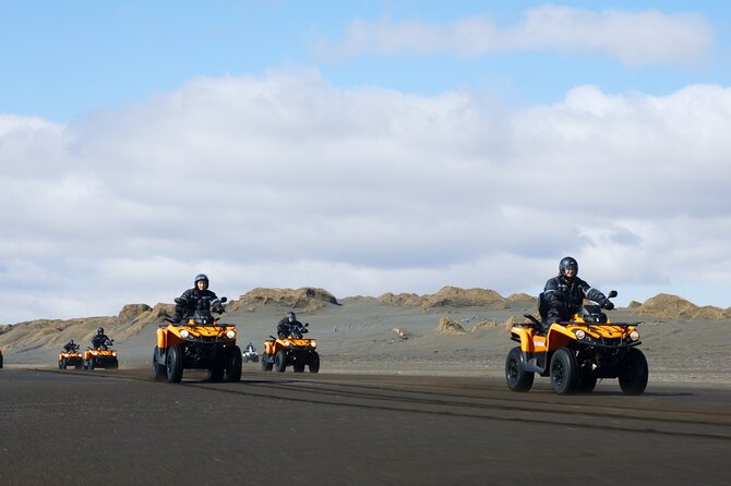 Black Beach ATV - QUAD Tour - Reaching the black-sand coast by ATV