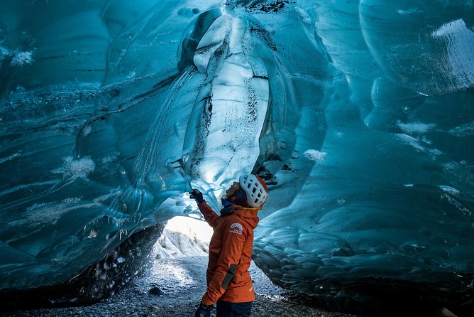 Blue Ice Cave Adventure - A small group changes the experience