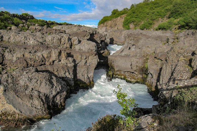 Borgarfjörður - Barnafoss and the story behind the rushing water
