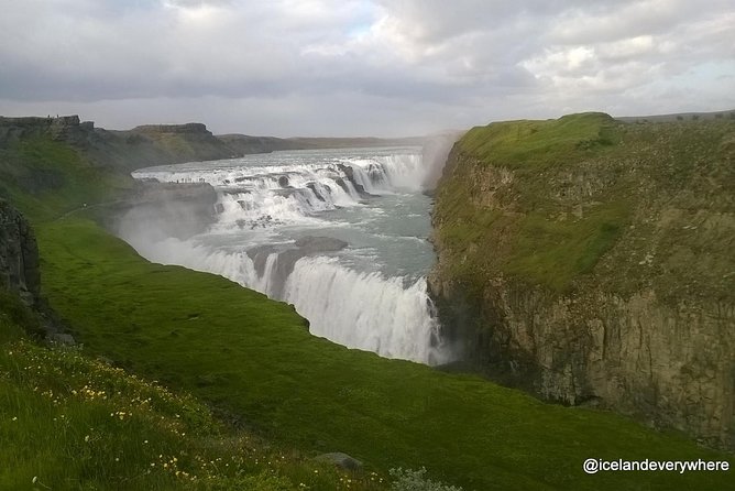 Classic Golden Circle & Kerið Small-Group Tour from Reykjavík - Gullfoss: Iceland’s waterfall with real force