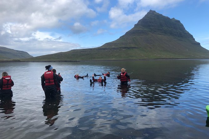 Classic Kayaking Adventure by Mt. Kirkjufell - Getting Into the Kayak as a Beginner