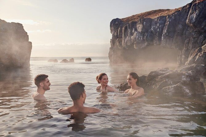 Cold & Hot: Adventure Spa Tour Combo: Silfra & Sky Lagoon Self-Drive - Getting ready for cold Silfra water