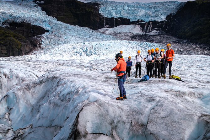 Demanding Glacier Hike and Ice Cave Half-Day Tour from Skaftafell - Entering the natural ice cave