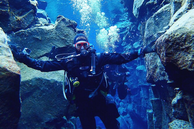 Dive the Divide: Silfra Fissure Scuba Tour | Meet at Thingvellir - The 400-meter walk to the water