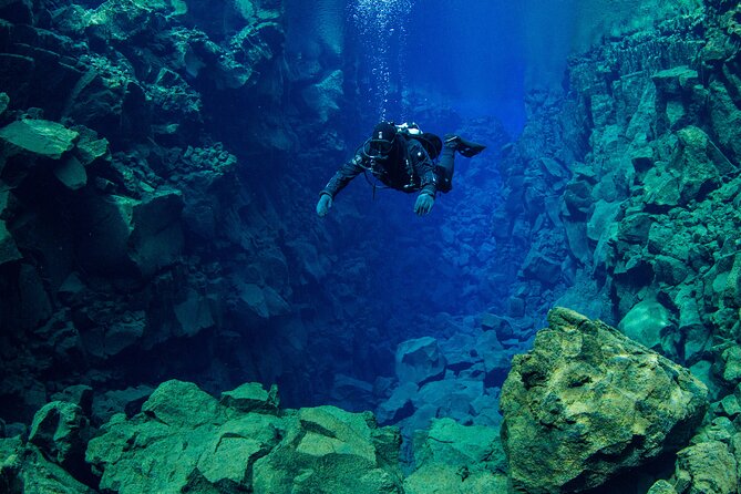 Dive the Divide: Silfra Fissure Scuba Tour | Meet at Thingvellir - A small group with close guide support