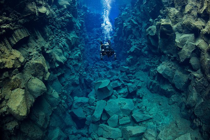 Dive the Divide: Silfra Fissure Scuba Tour | Reykjavik Pickup - Through the Hall and into the Cathedral