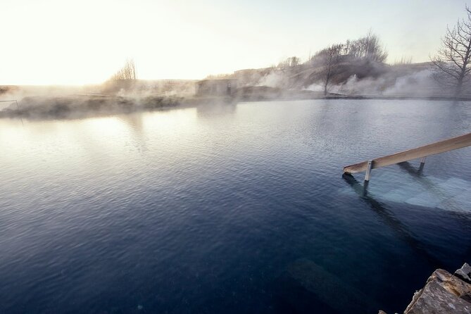 Fludir Secret Lagoon Admission Ticket Only - Bringing children to the hot water
