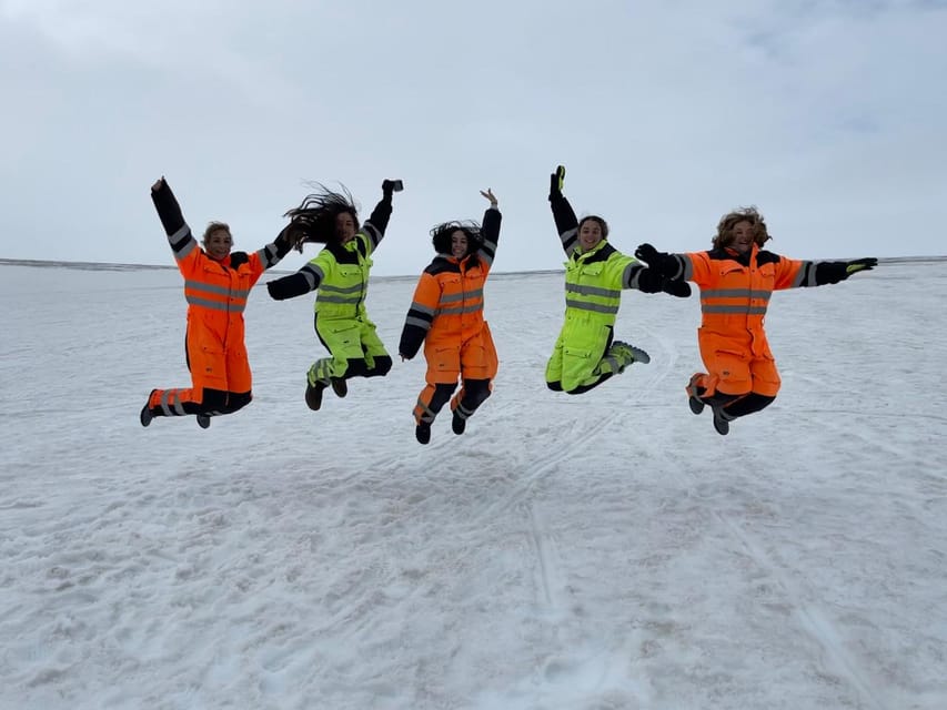 From Geysir: Snowmobile Adventure on Langjökull Glacier - The 15-minute snowmobile lesson