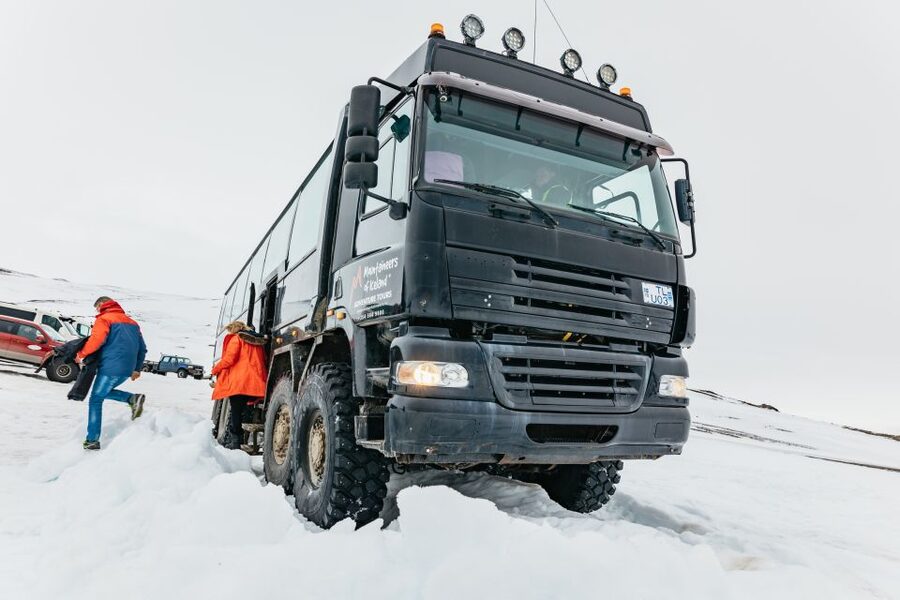 From Reykjavik: Golden Circle and Glacier Snowmobile Tour - The super truck journey to Langjökull