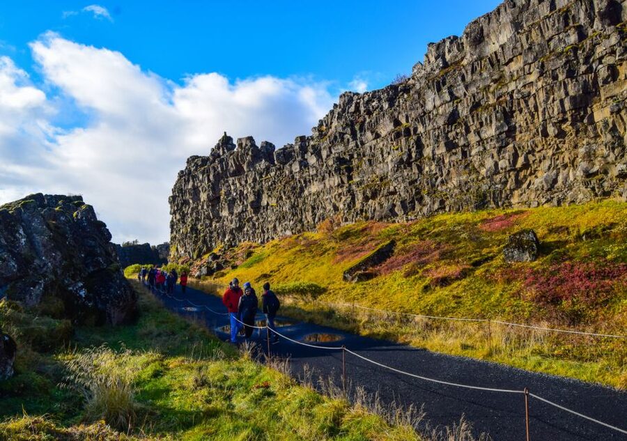 From Reykjavik: Golden Circle and Lava Caving Adventure - Geysir shows the ground boiling