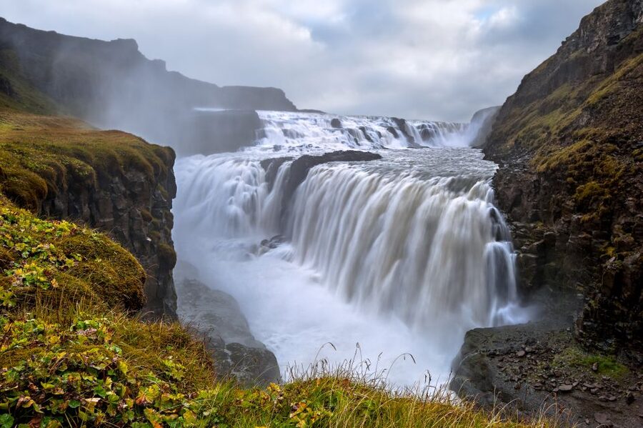 From Reykjavik: Golden Circle and Secret Lagoon Day Trip - Gullfoss brings the biggest burst of natural power