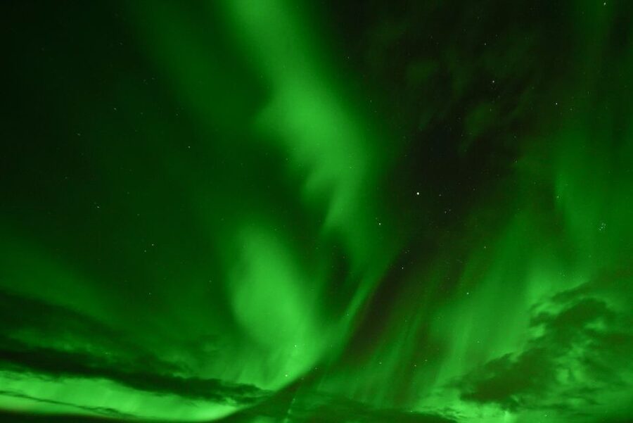 From Reykjavík: Golden Circle & Northern Lights Combo - Chasing the Northern Lights after dark