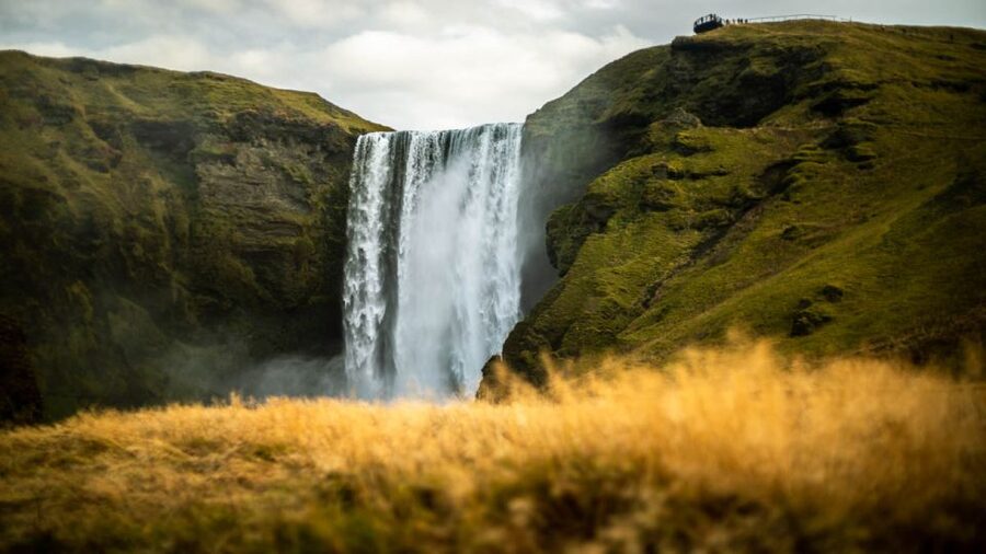 From Reykjavík: Katla Ice Cave and South Coast Tour - Skógafoss and the steep upper viewpoint