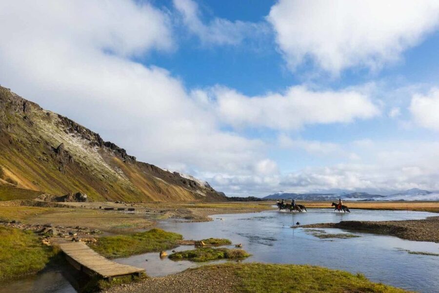 From Reykjavik: Landmannalaugar Day Tour by Luxury Jeep - Easy paths, colored mountains, and a hot-river bath