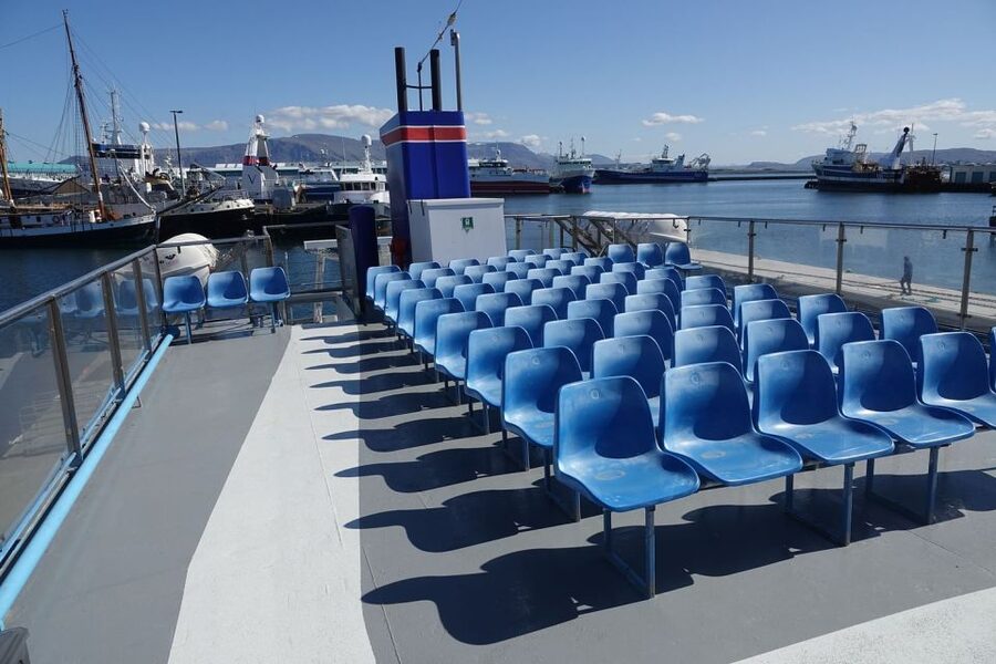 From Reykjavik: Northern Lights Sightseeing Cruise - The mountain and city views are part of the reward