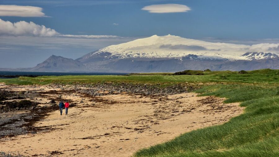From Reykjavik: Snaefellsnes National Park - Small Group - Snæfellsjökull gives the peninsula its center