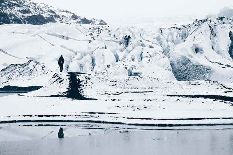From Reykjavik: South Coast & Sky Lagoon Small-Group Tour - Sólheimajökull, ice at the road’s edge