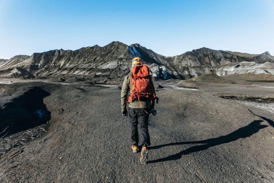 From Vik: Katla Ice Cave and Super Jeep Tour - Inside a cave made by moving ice