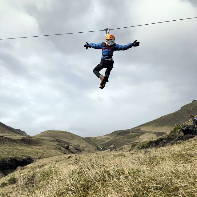 From Vík: Zipline and Hiking Adventure Tour - Is $100 a good value near Vík?