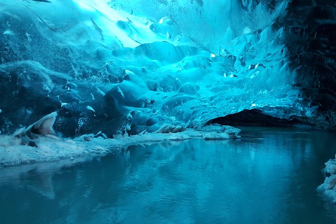 Frozen Wonders : Small Group Ice Cave Tour - Entering the Sapphire ice cave
