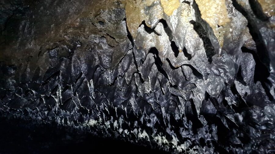 Geological Lava Tunnel Adventure - Arnarker Cave - What you see below the surface
