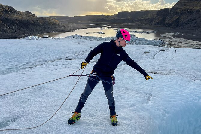 Glacier Adventure at Sólheimajökull Private Tour - The main event: climbing a moulin or crevasse wall