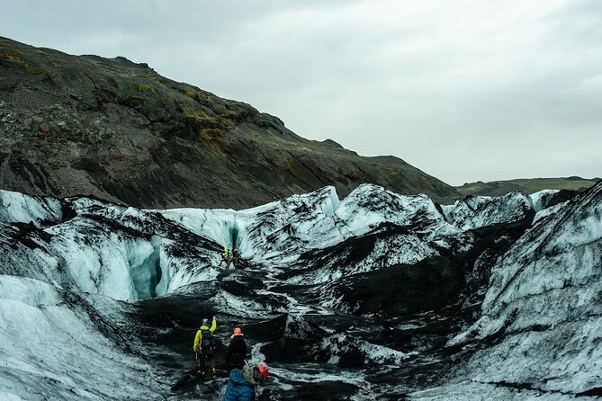 Glacier Hike at Solheimajokull in Small Group (6 pers max) - Clothing and boots you must bring