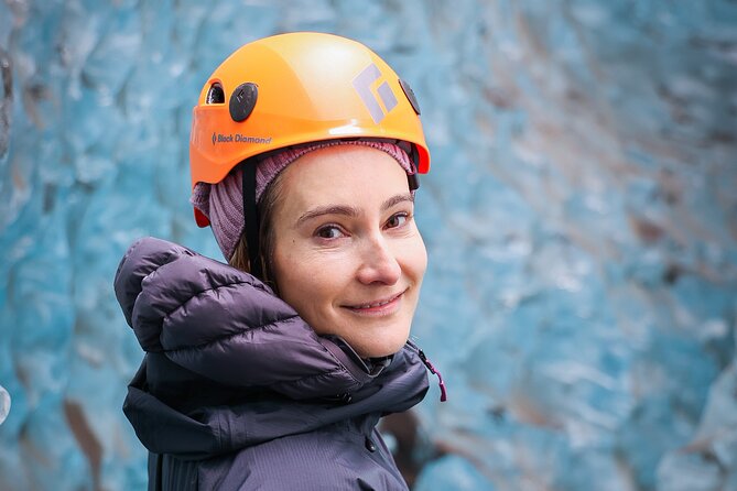 Glacier Hike + Ice Cave Adventure with Professional Photos - Entering an Icelandic ice cave