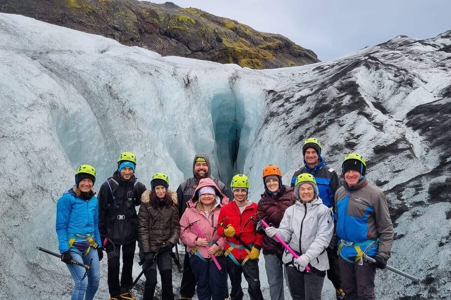 Glacier Hike, South Coast Iceland, Black Beach & Sky Lagoon - Who will get the most from this day