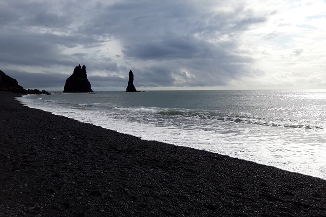 Glacier Lagoon Private Tour with Private Zodiac boat ride on the Iceberg Lagoon - Reynisfjara closes the day with basalt and sea stacks