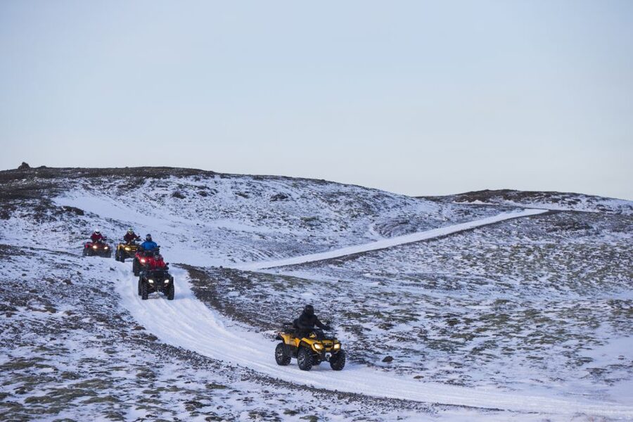 Golden Circle and ATV: Full-Day Combo Tour from Reykjavík - One hour on Mount Hafrafell