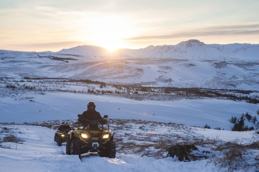 Golden Circle and ATV: Full-Day Combo Tour from Reykjavík - The transfer from quad base to the Golden Circle