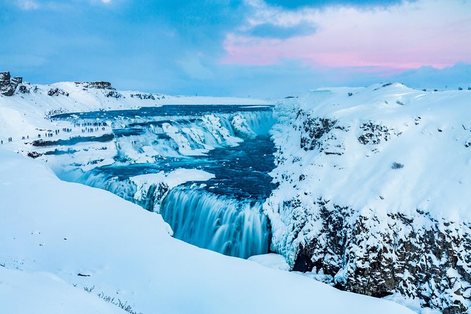 Golden Circle and Glacier Snowmobile Experience from Reykjavik - Gullfoss Waterfall has the biggest visual impact