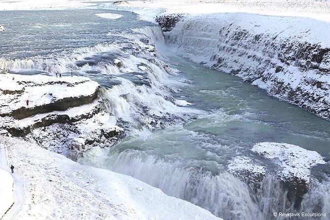 Golden Circle and Glacier Snowmobiling Day Trip from Reykjavik - Gullfoss: the waterfall with real force