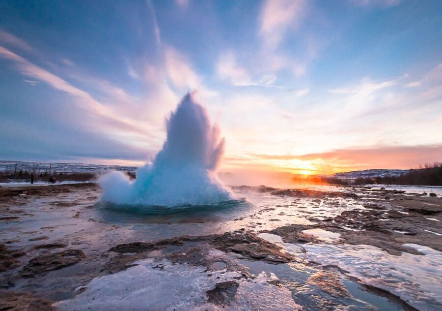 Golden Circle & Lunch at Fridheimar Tomato Farm- with photos - Haukadalur and the geyser that keeps performing