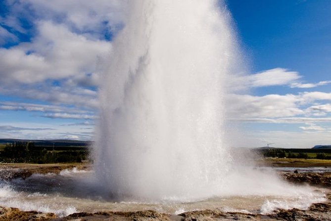Golden Circle & South Coast Tour - Seljalandsfoss lets you walk behind the water