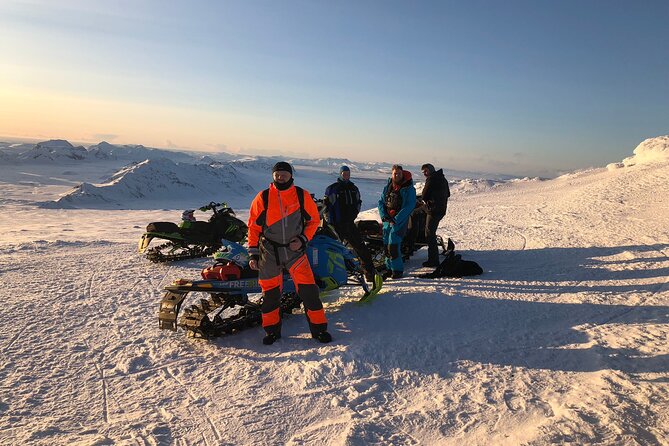 Golden Circle Super Jeep Adventure with Snowmobiling on Glacier - One hour on Langjökull’s snow and ice