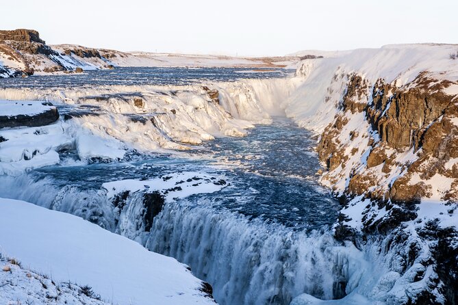 Golden Circle with Kerid Crater & Local Farm Visit in Small Group - Gullfoss, the day’s big natural show