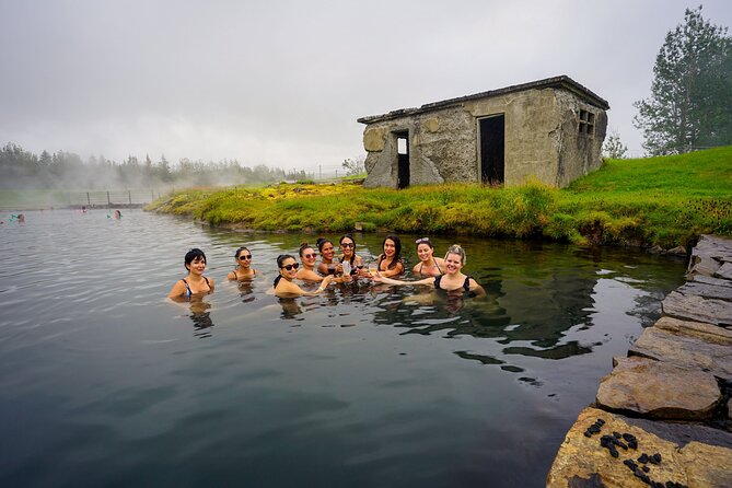 Golden Circle with Tomato Farm Lunch & Secret Lagoon Bathing - Secret Lagoon: a 90-minute warm-water break