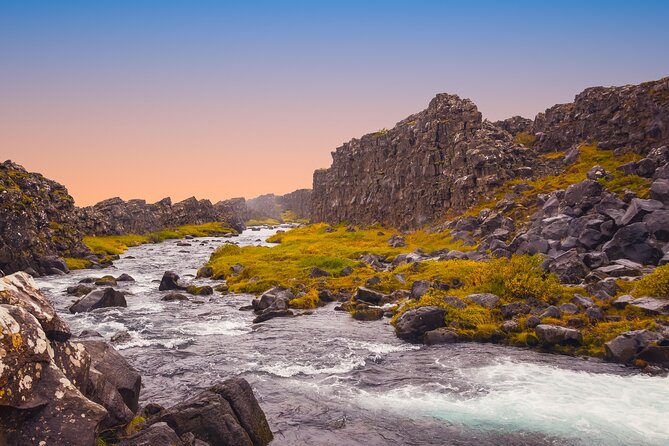 Golden Circle with Tomato Farm Lunch & Secret Lagoon Bathing - Þingvellir, where geology and government meet