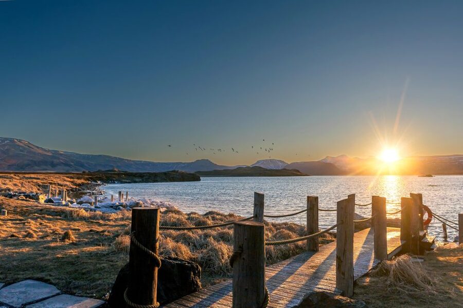 Hvammsvik Hot Springs: Admission Package - The bar, food, and the time you need