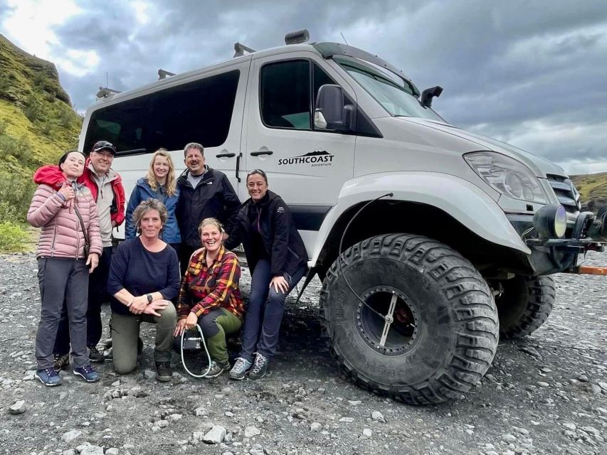 Hvolsvöllur: Private Thorsmork Guided Day Hike by Super Jeep - Hiking between three glaciers