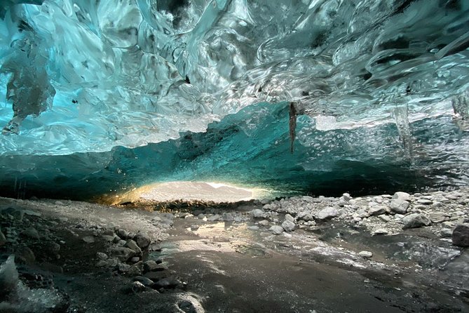 Ice Cave and Glacier Exploration Tour of Vatnajökull from Jökulsárlón - Inside the blue ice cave