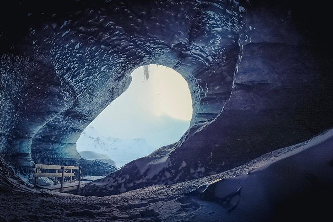 Ice Cave at Katla Volcano - Inside the changing tunnel beneath Katla